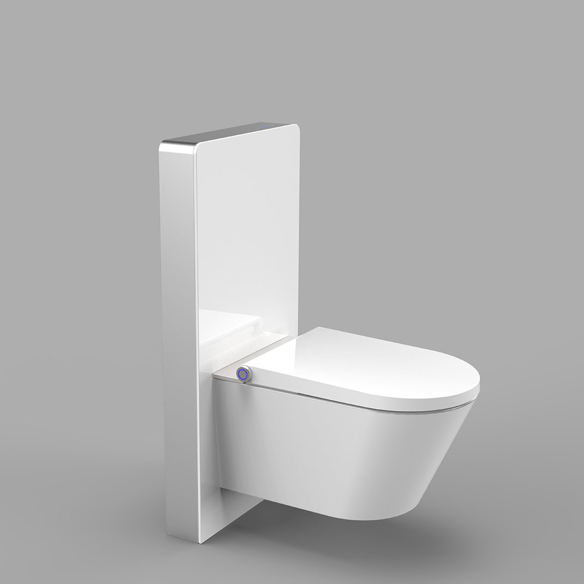 Chrome Toilet