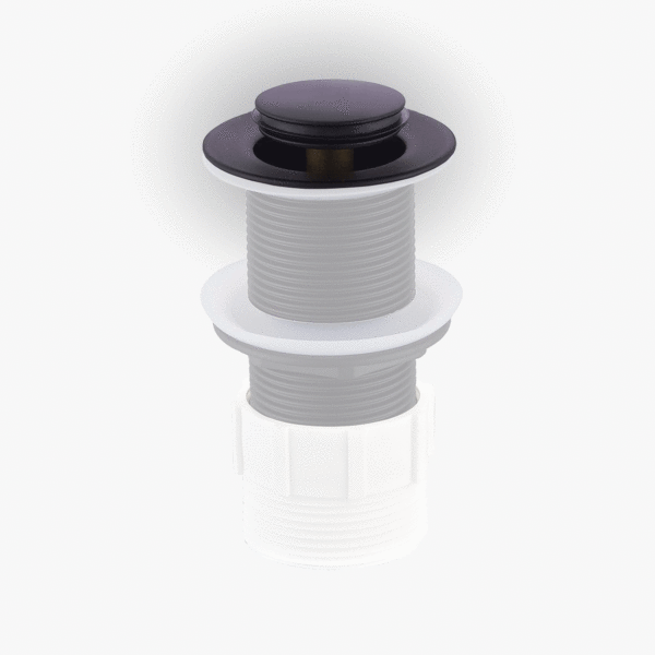 POP-UP WASTE (BLACK)