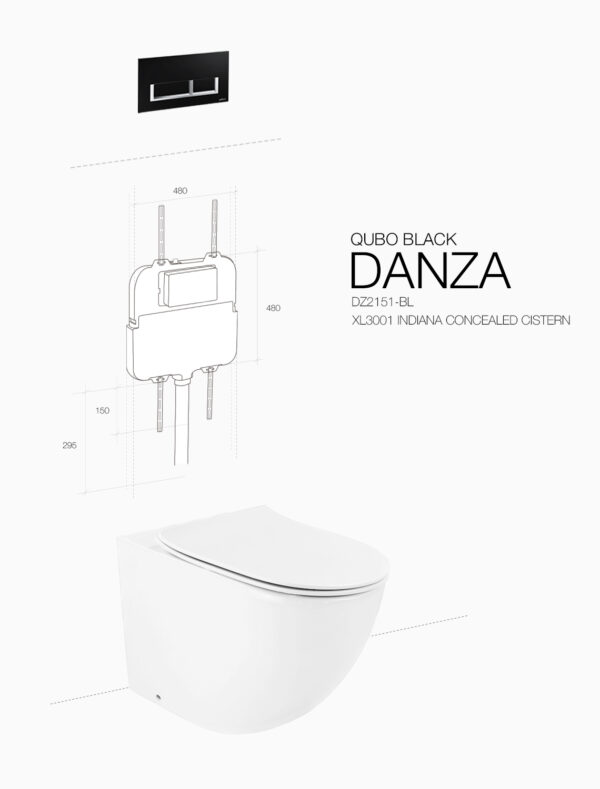DANZA QUBO BLACK INDIANA