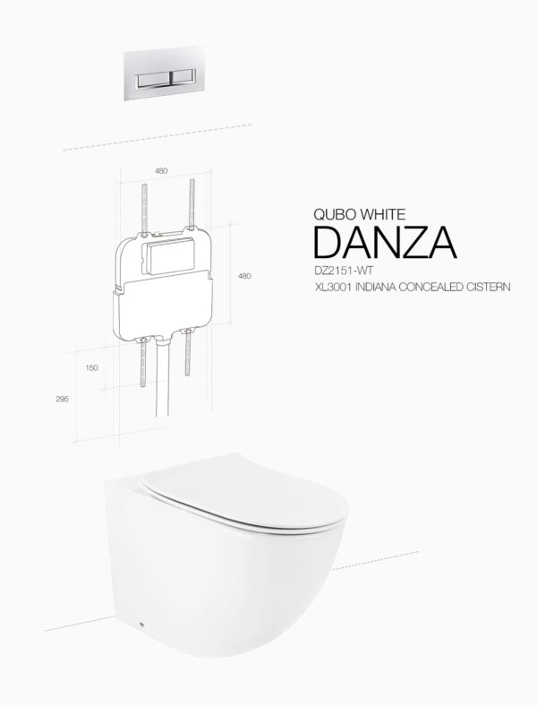 DANZA QUBO WHITE INDIANA