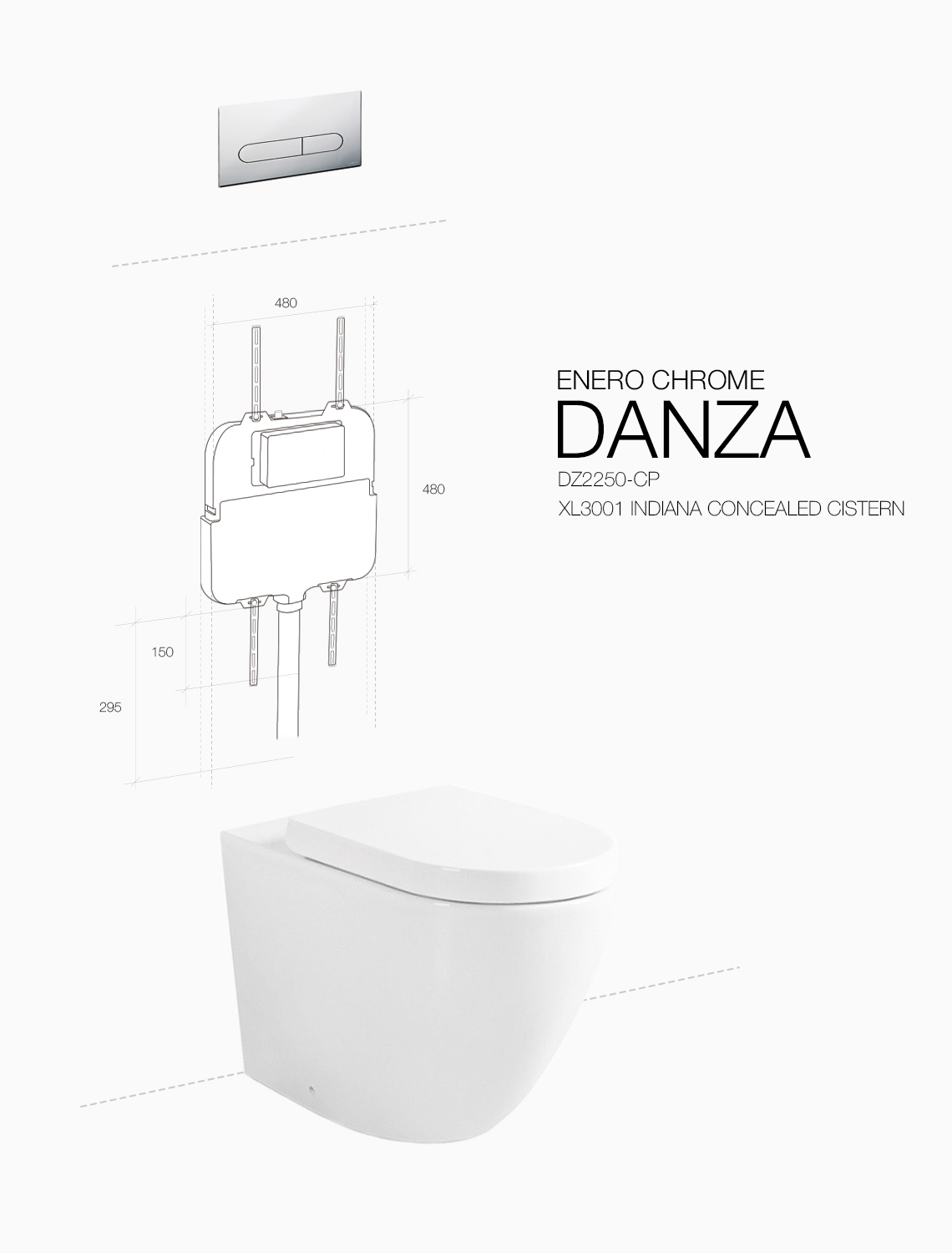 Enero Chrome Danza - DZ2250