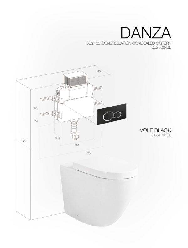 DANZA VOLE BLACK CONSTELLATION