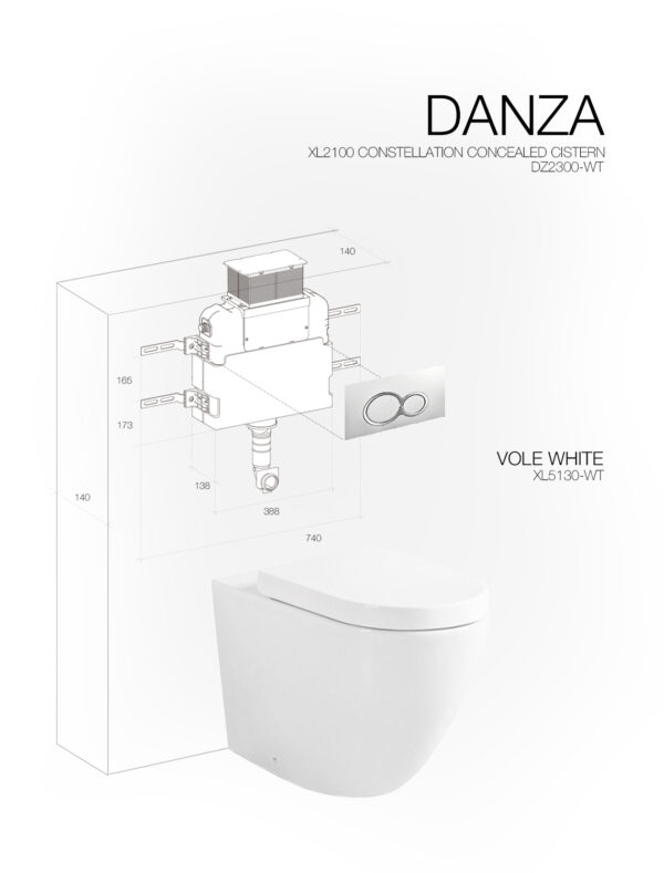 DANZA VOLE WHITE CONSTELLATION