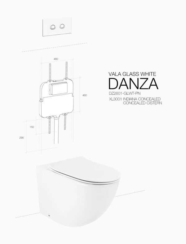 DANZA VALA WHITE INDIANA PNEUMATIC