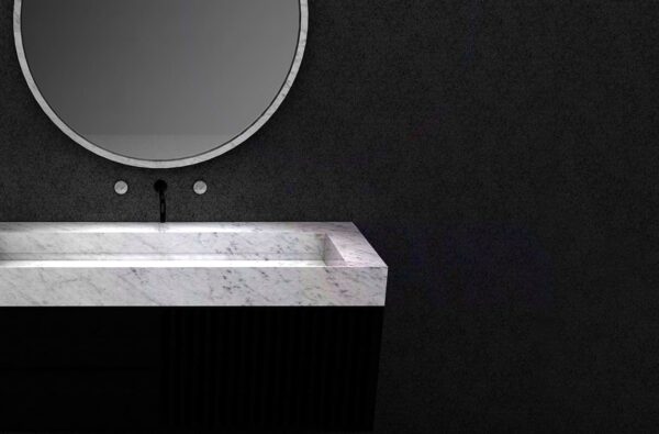 ELAN WASHPLANE | CARRARA WHITE | 1600MM