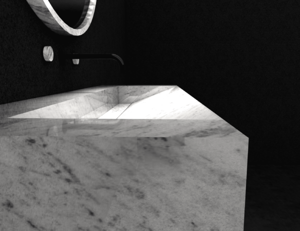 ELAN WASHPLANE | CARRARA WHITE | 800MM