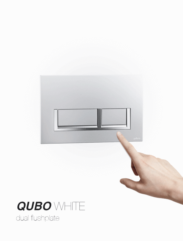 DANZA WALL HUNG QUBO WHITE CONSTELLATION