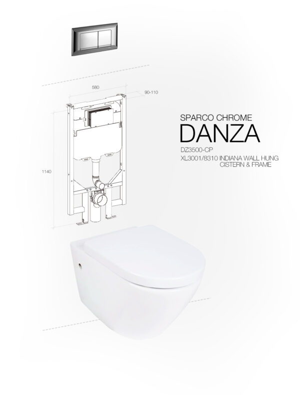 Sparco Chorome Danza DZ3500-CP