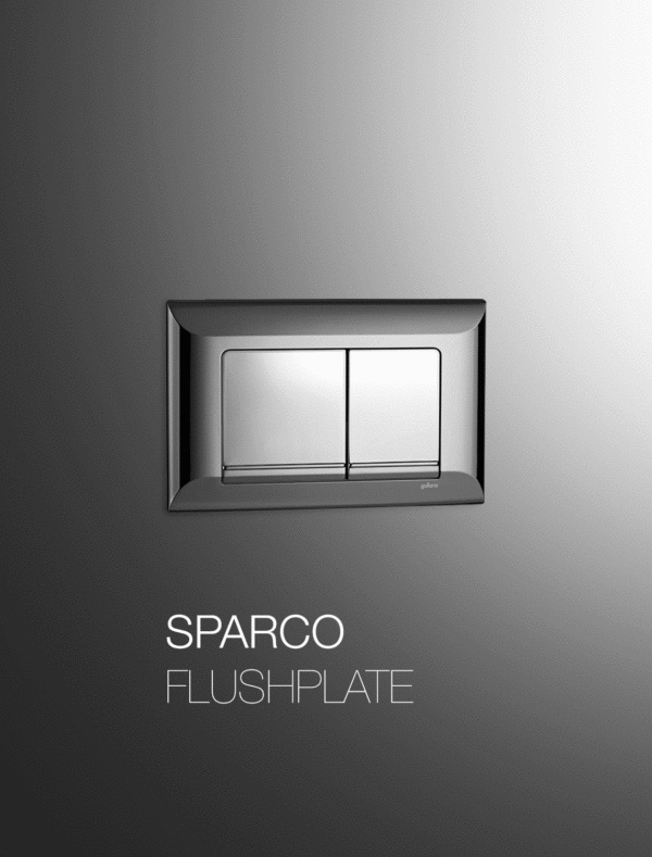 DANZA WALL HUNG SPARCO CHROME INDIANA